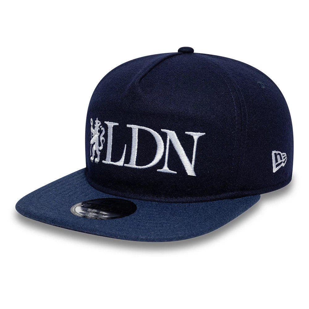 Chelsea FC London Wool Navy 19TWENTY Adjustable Cap-Benirox