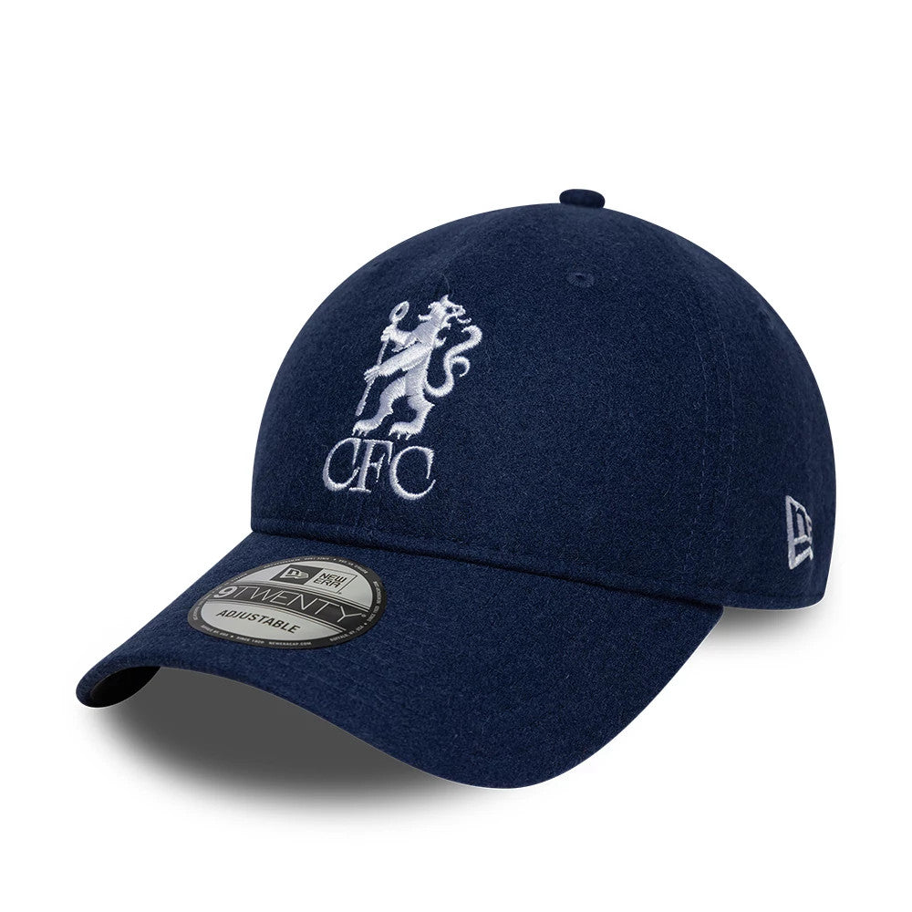 Chelsea FC Logo Wool Blue 9TWENTY Adjustable Cap-Benirox