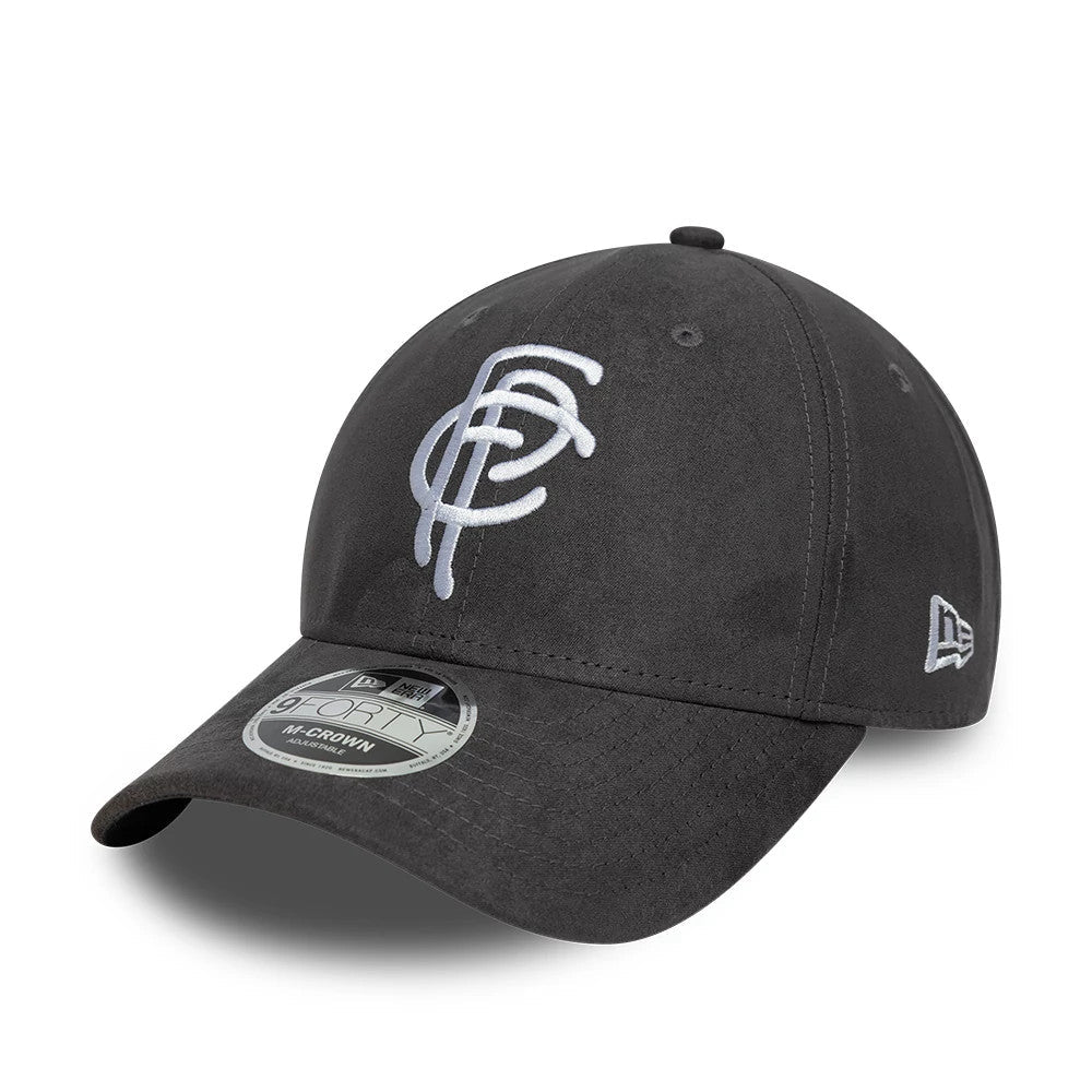 FC Porto Faux Suede Dark Grey 9FORTY M-Crown Adjustable Cap-Benirox