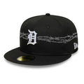 Detroit Tigers MLB Icon Black 59FIFTY Fitted Cap-Benirox