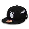 Atlanta Braves MLB Heritage Black Retro Crown 9FIFTY Adjustable Cap-Benirox