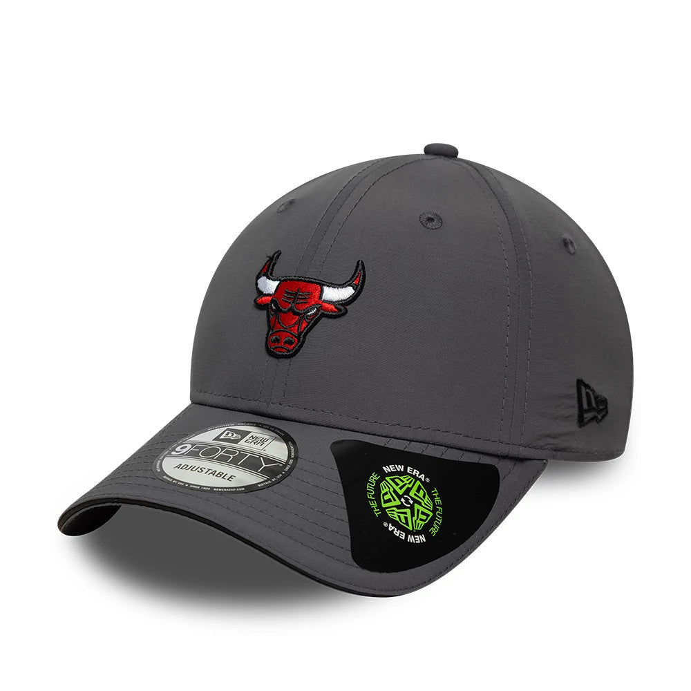 Chicago Bulls NBA Recycled Charcoal 9FORTY Adjustable Cap-Benirox
