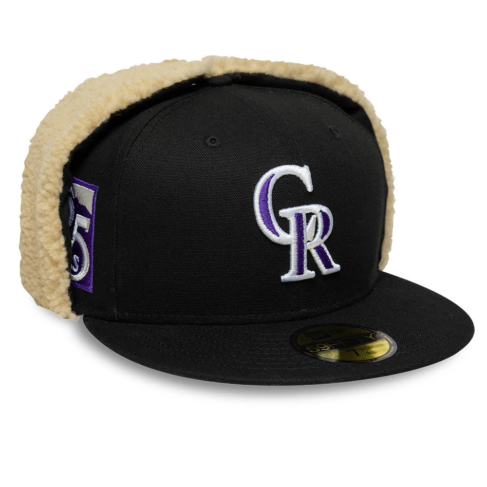 Colorado Rockies MLB World Series Black Dogear 59FIFTY Fitted Cap-Benirox