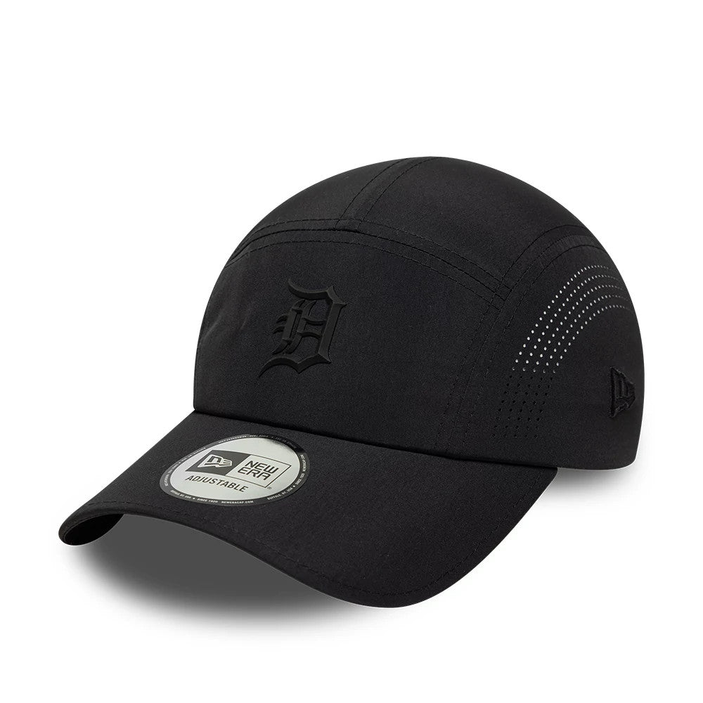 Detroit Tigers MLB Tech Midi Black Runner Adjustable Cap-Benirox