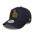 LA Dodgers MLB Metallic Outline Navy 9FORTY A-Frame Adjustable Cap-Benirox