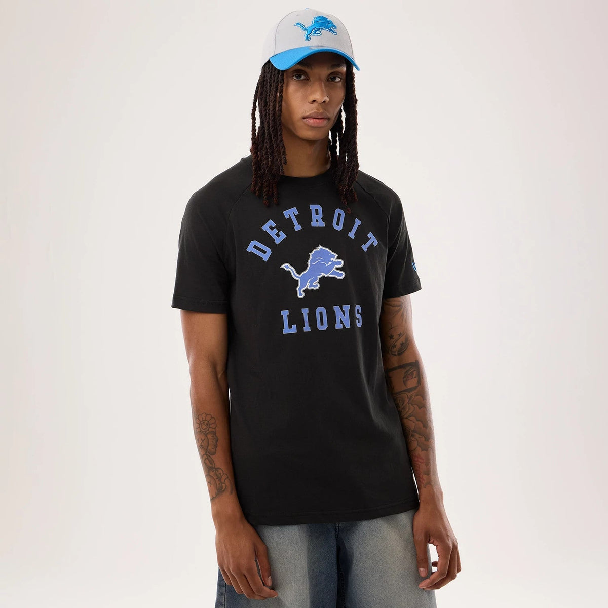Detroit Lions NFL Sideline 2026 Black T-Shirt-Benirox