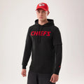 Kansas City Chiefs NFL Sideline 2026 Black Double Sleeve Hoodie-Benirox