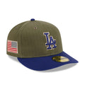 LA Dodgers MLB American Herringbone Green 59FIFTY Fitted Cap-Benirox