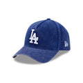 Dodgers MLB Snow Wash Cord Dark Blue 59FORTY A-Frame Fitted Cap-Benirox