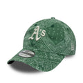Athletics MLB Washed Paisley Dark Green 9TWENTY Adjustable Cap-Benirox