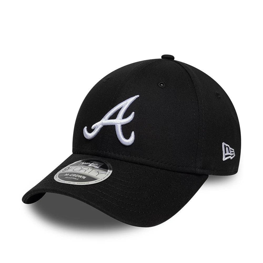 Atlanta Braves MLB Black 9FORTY M-Crown Adjustable Cap-Benirox