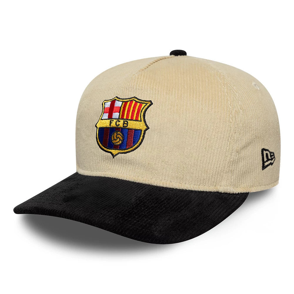 FC Barcelona Cord Light Beige 19TWENTY Adjustable Cap-Benirox