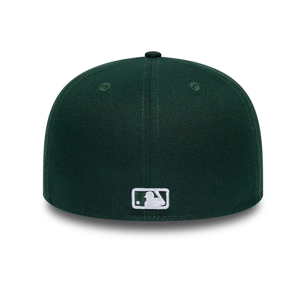 Athletics MLB League Essential Dark Green 59FIFTY Fitted Cap-Benirox
