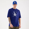 LA Dodgers MLB 59FIFTY Day Graphic Dark Blue T-Shirt-Benirox