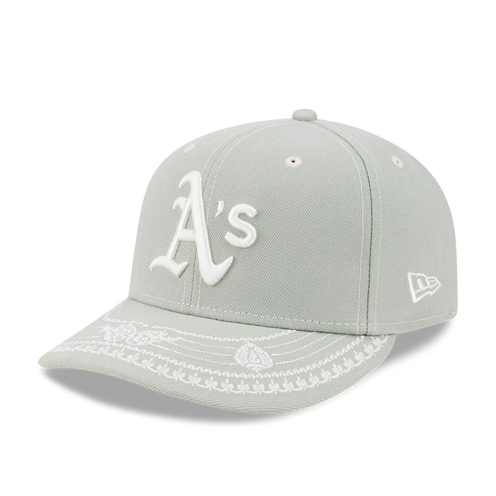 Athletics MLB Pastel Green 59FIFTY Fitted Cap-Benirox