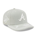 Atlanta Braves MLB Pastel Green 59FIFTY Fitted Cap-Benirox