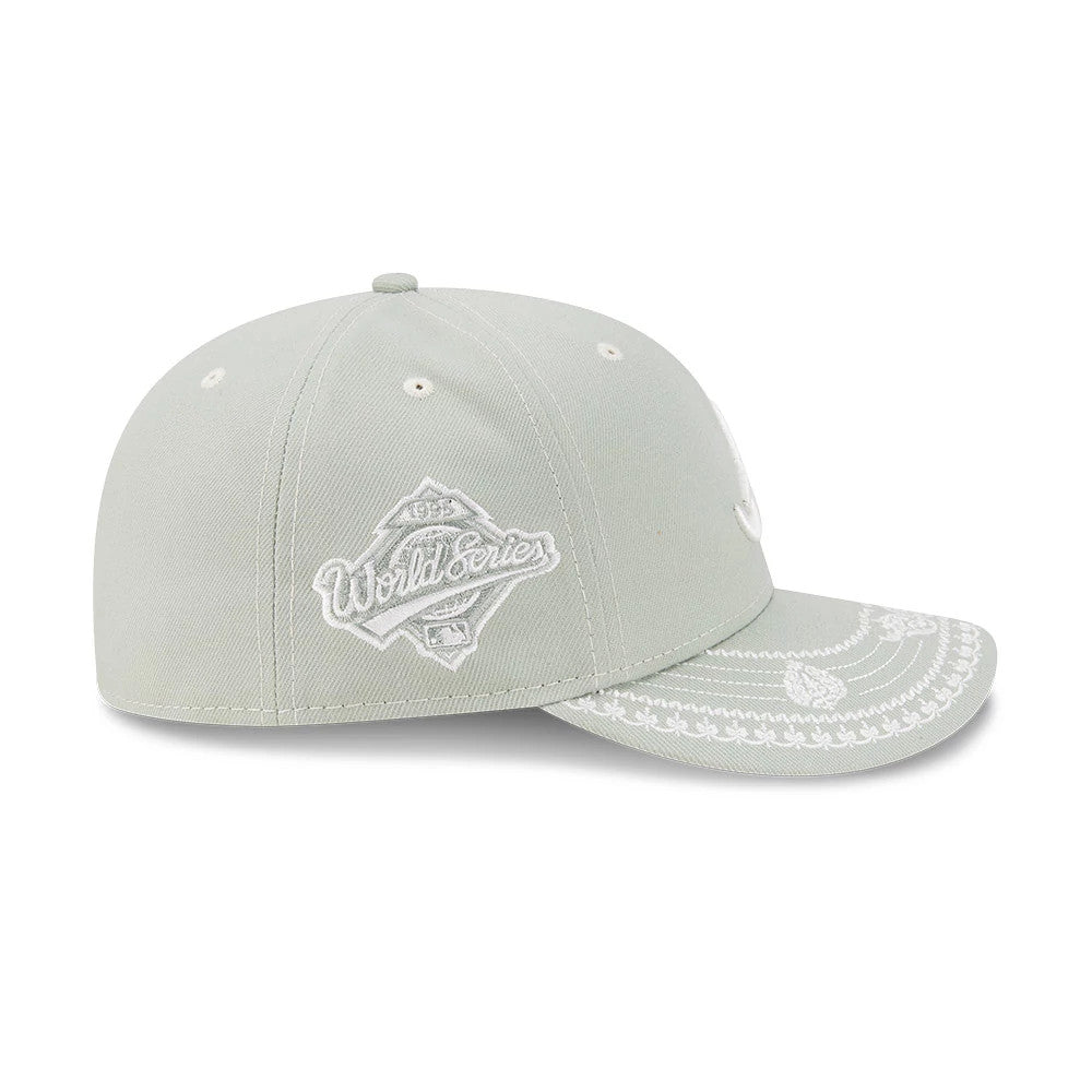 Atlanta Braves MLB Pastel Green 59FIFTY Fitted Cap-Benirox