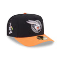 Bugs Bunny Looney Tunes Chasin Carrots Black 59FIFTY A-Frame Fitted Cap-Benirox