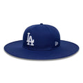 LA Dodgers MLB 6 Panel Dark Blue Fitted Bucket Hat-Benirox
