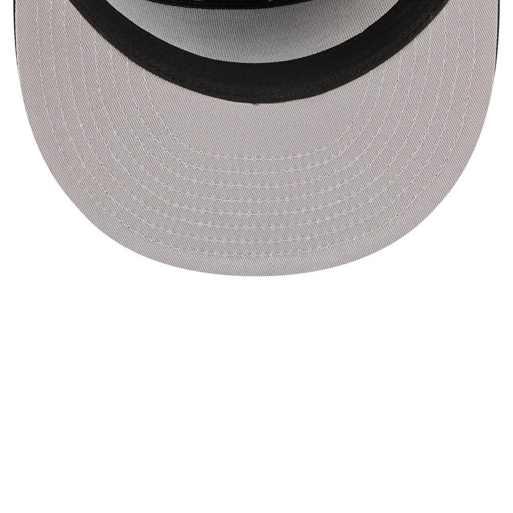 Athletics MLB 59FIFTY Day Black Split Panel 59FIFTY Fitted Cap-Benirox