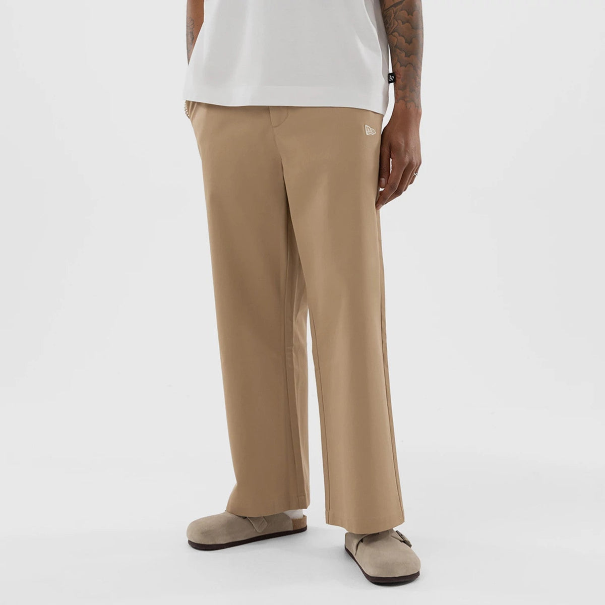 Athletics MLB Beige Woven Chinos-Benirox