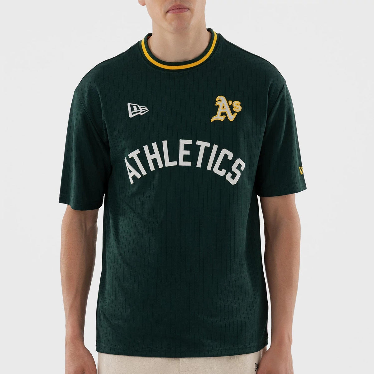 Athletics MLB Dark Green Oversized T-Shirt-Benirox