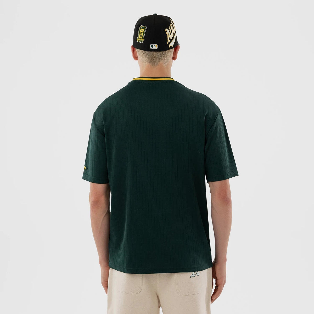 Athletics MLB Dark Green Oversized T-Shirt-Benirox