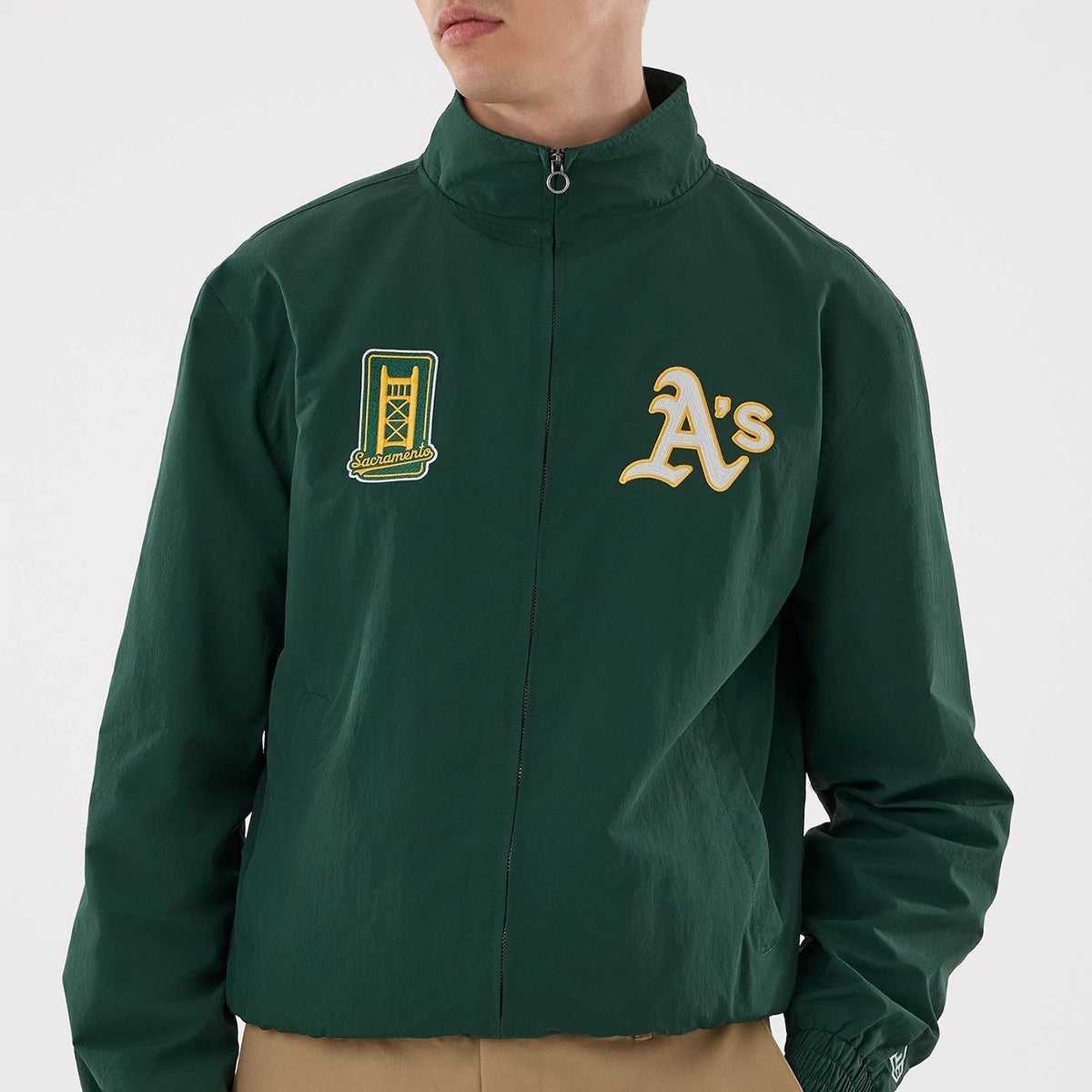 Athletics MLB Dark Green Sports Jacket-Benirox