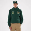 Athletics MLB Dark Green Sports Jacket-Benirox
