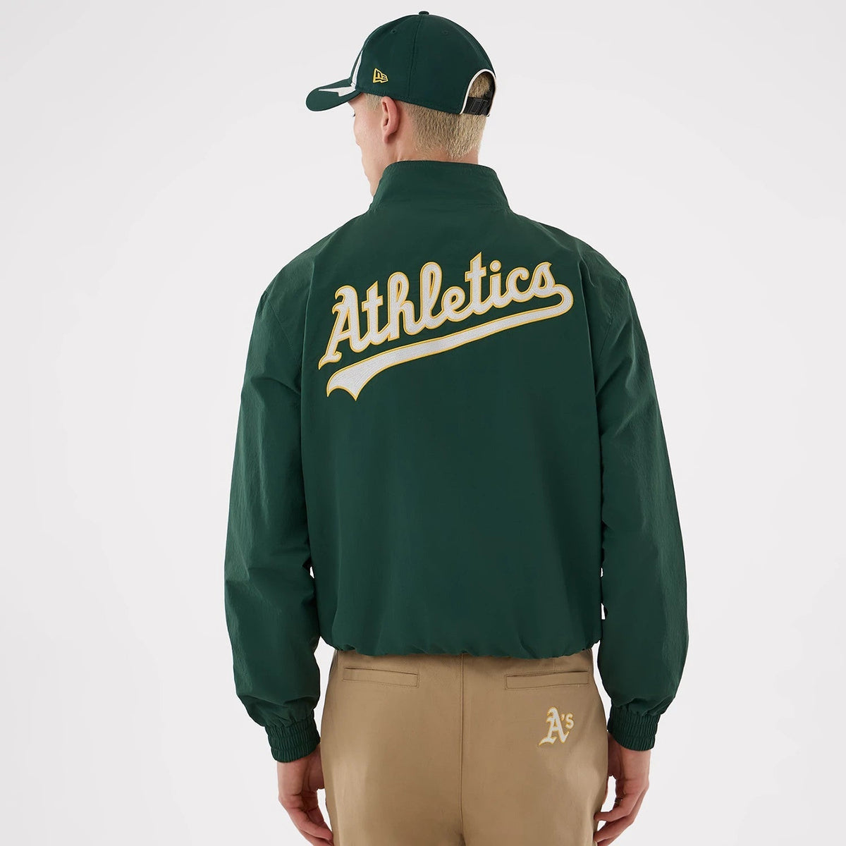Athletics MLB Dark Green Sports Jacket-Benirox