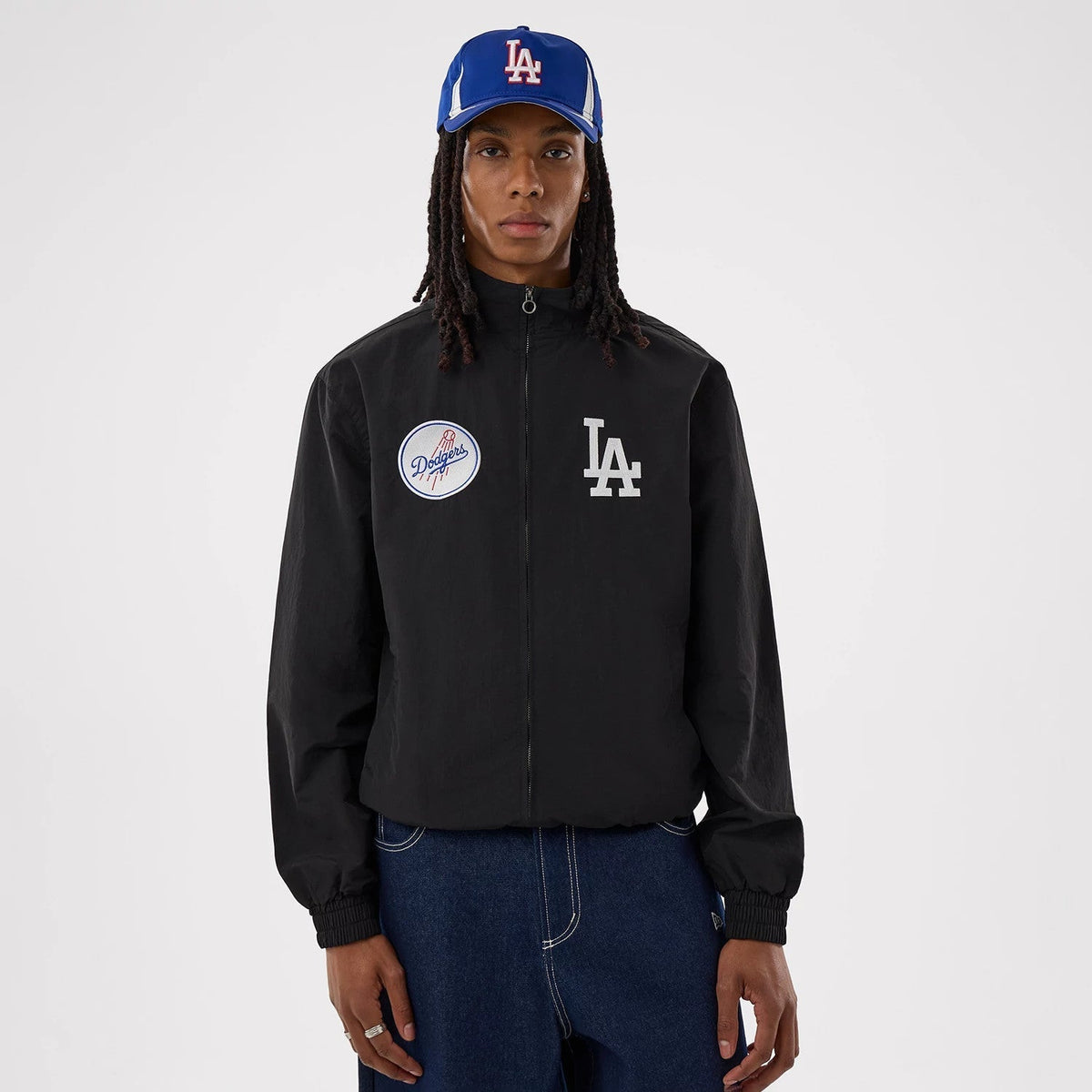 LA Dodgers MLB Black Sports Jacket-Benirox