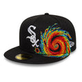 Chicago White Sox MLB Storm Pattern Black 59FIFTY Fitted Cap-Benirox