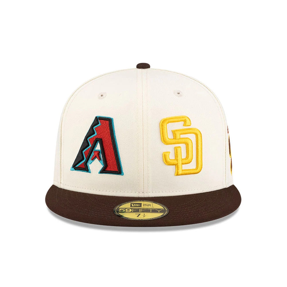 All Over MLB Mexico City Series 2026 White 59FIFTY Fitted Cap-Benirox