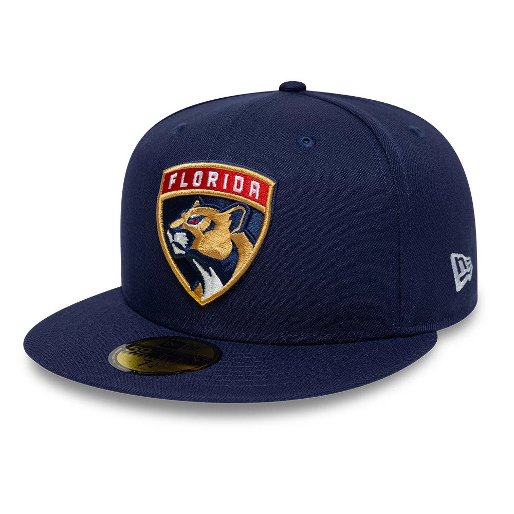 Florida Panthers NHL Navy 59FIFTY Fitted Cap-Benirox