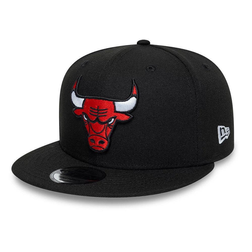 Chicago Bulls NBA Core Black 9FIFTY Snapback Adjustable Cap-Benirox