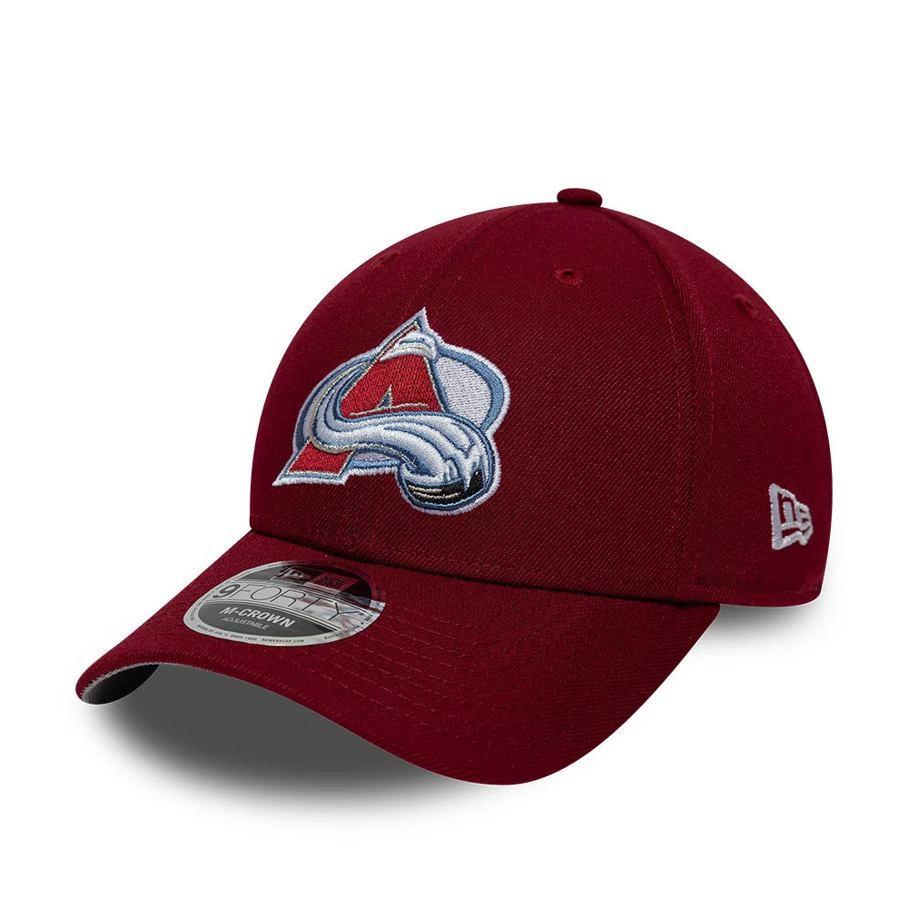 Colorado Avalanche NHL Team Dark Red 9FORTY M-Crown Adjustable Cap-Benirox