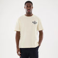 Dueling Logo MLB Mexico City Series 2026 Script Cream T-Shirt-Benirox