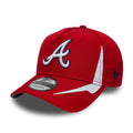 Atlanta Braves MLB Panel Red 9TWENTY A-Frame Adjustable Cap-Benirox