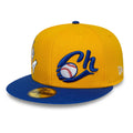 Charros De Jalisco LMB Multi Logo Satin Lined Gold 59FIFTY Fitted Cap-Benirox