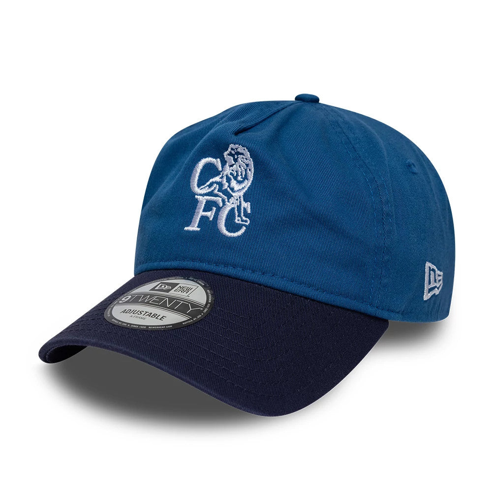 Chelsea FC Retro Goal Keeper Blue 9TWENTY A-Frame Adjustable Cap-Benirox