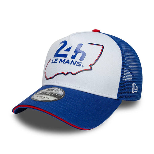 24HR Le Mans Track Blue 9FORTY A-Frame Trucker Adjustable Cap-Benirox