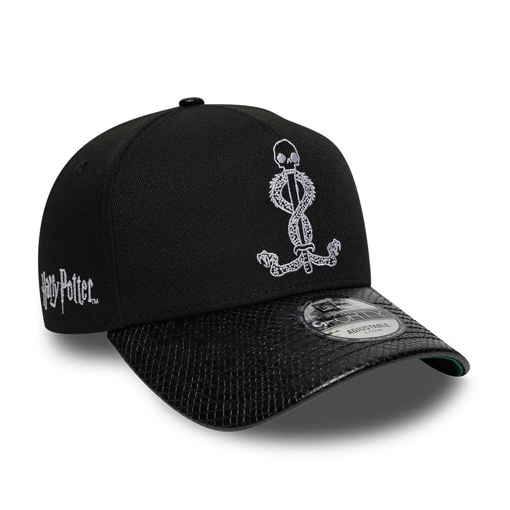 Harry Potter Slytherin Black 9FORTY A-Frame Adjustable Cap-Benirox