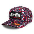 Aprilia Replica Marco Bezzecchi Silverstone Race Special Blue 9SEVENTY Stretch Snap Adjustable Cap-Benirox