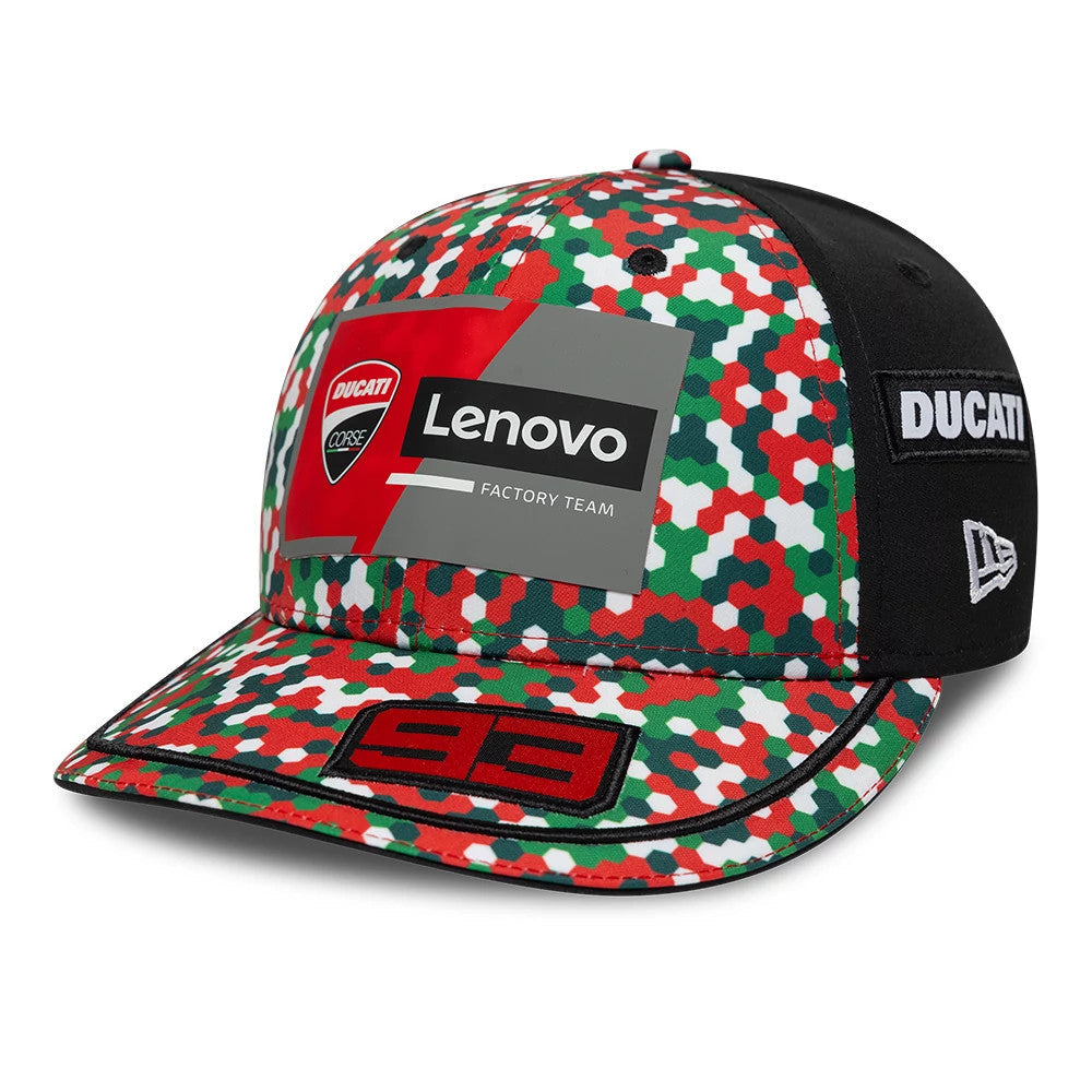 Ducati Motor Replica Marc Márquez Mugello Race Special Multicolor 9FIFTY Low Profile Adjustable Cap-Benirox