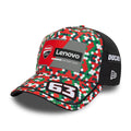 Ducati Motor Replica Francesco Bagnaia Mugello Race Special Multicolor 9FORTY E-Frame Adjustable Cap-Benirox