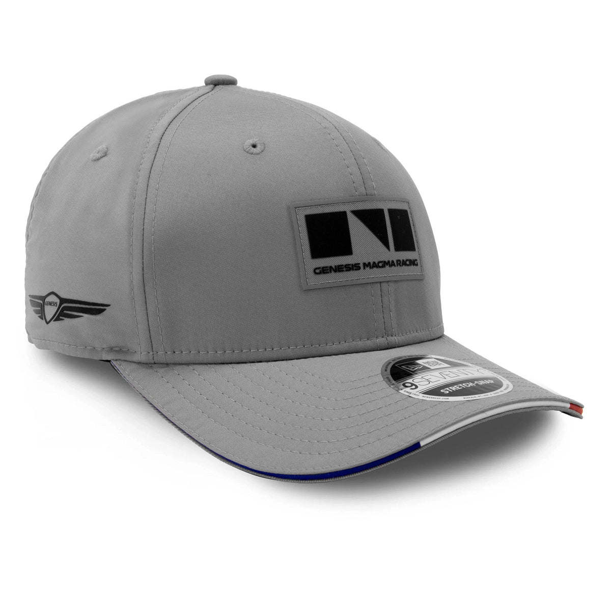 Genesis Magma Racing Special Edition Grey 9SEVENTY Stretch Snap Adjustable Cap-Benirox
