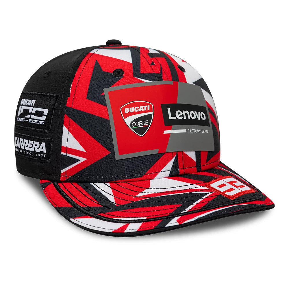 Ducati Motor Replica Marc Márquez Misano Race Special Black 9FIFTY Low Profile Adjustable Cap-Benirox