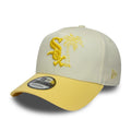 Chicago White Sox MLB Palm White & Yellow 9FORTY A-Frame Adjustable Cap-Benirox