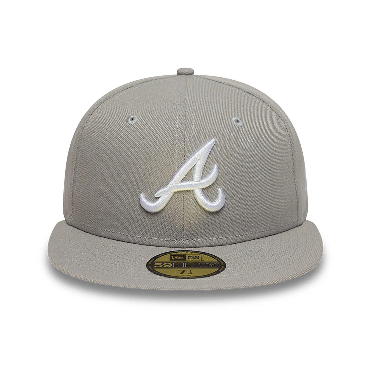 Atlanta Braves Essential Pack Grey 59FIFTY Fitted Cap-Benirox