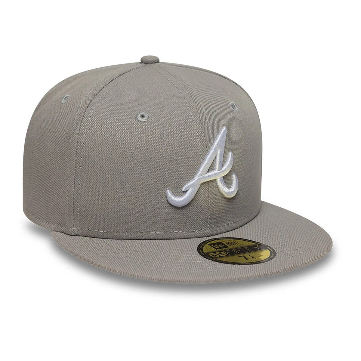 Atlanta Braves Essential Pack Grey 59FIFTY Fitted Cap-Benirox